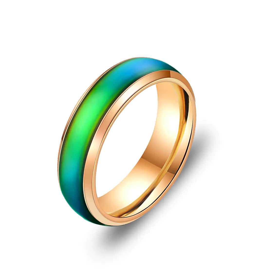 Color Changing Temperature-Sensitive Ring